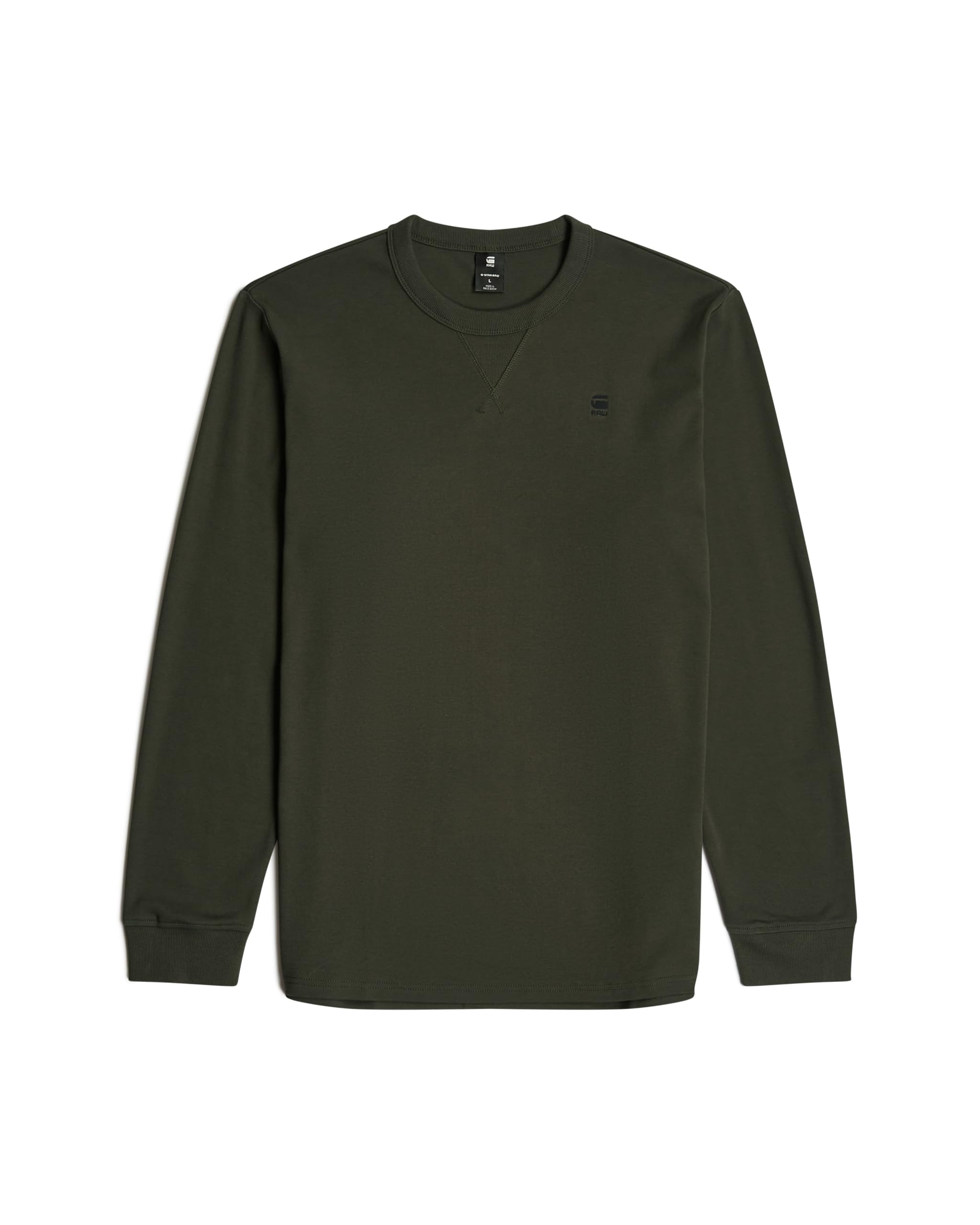 G-Star Longsleeve Nifous R mit geripptem Einsatz vorne – Bild 4