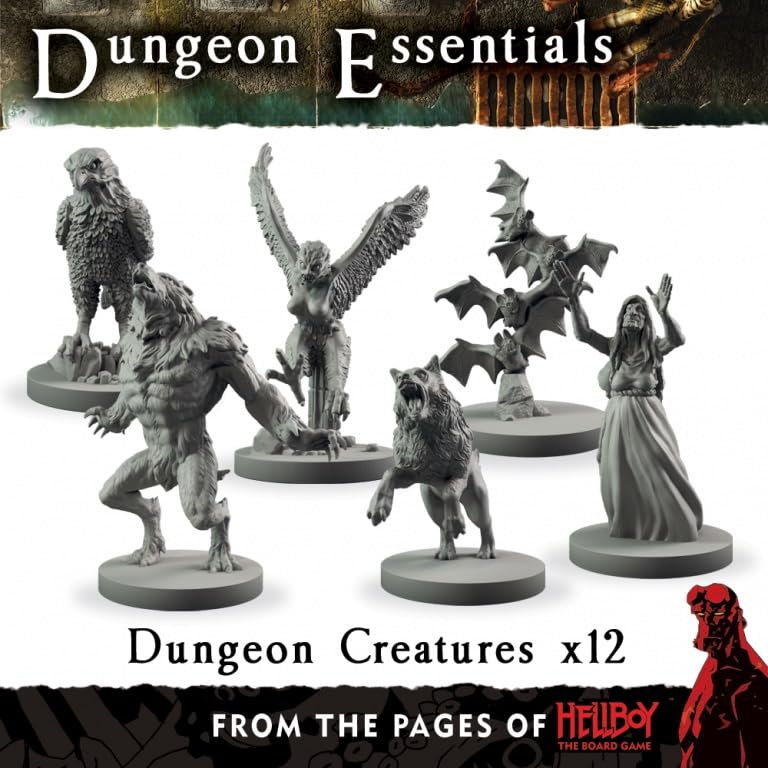 Mantic Dungeon Creatures - Dungeon Essentials, Grey - Image 3