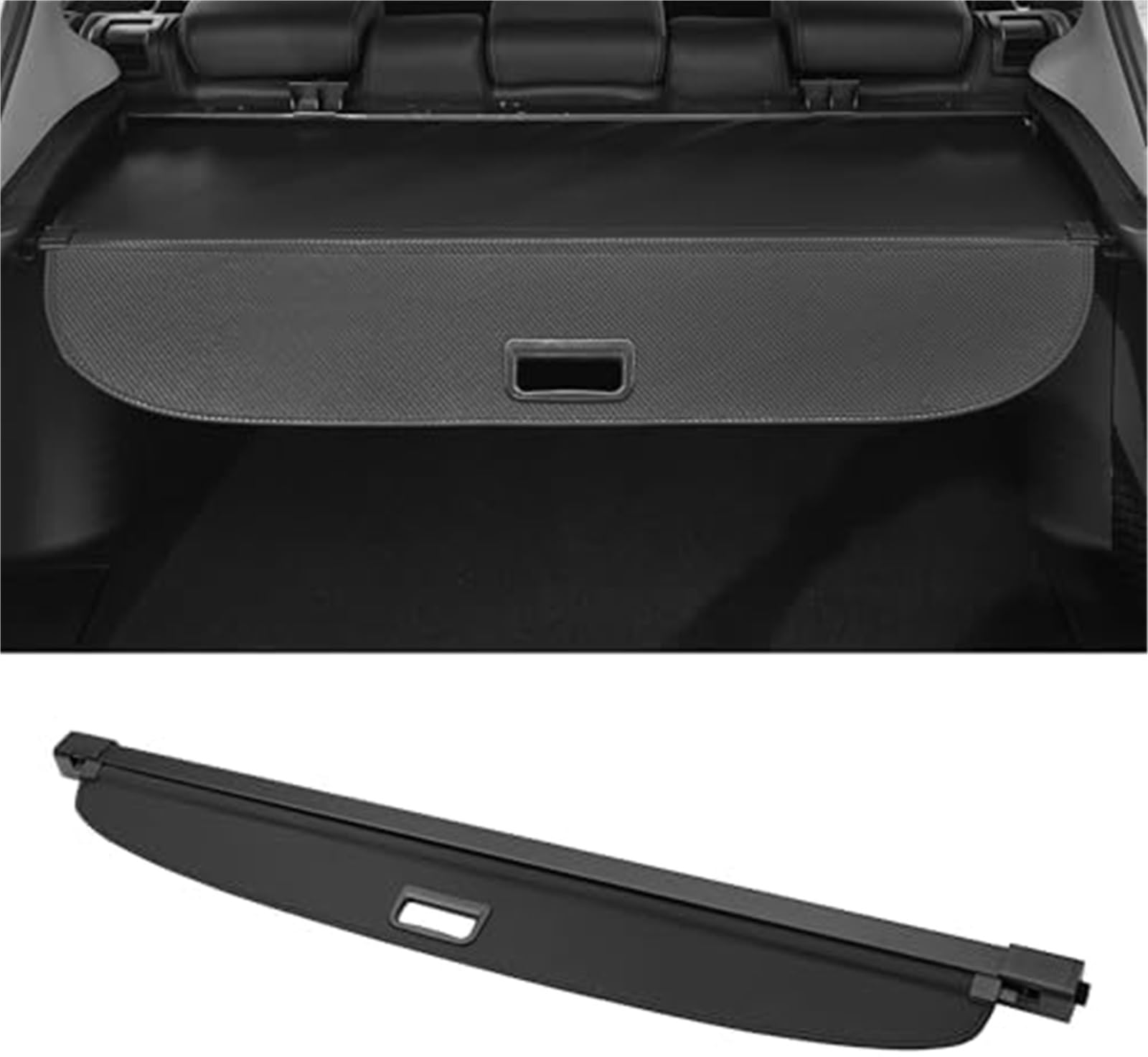 Fhjwqronte One Color Cargo Area Storage Rack Car Trunk Retractable Cargo Cover, For Mercedes-Benz, For Ml-Class 2006-2011 Rear Parcel Shelf Luggage Security
