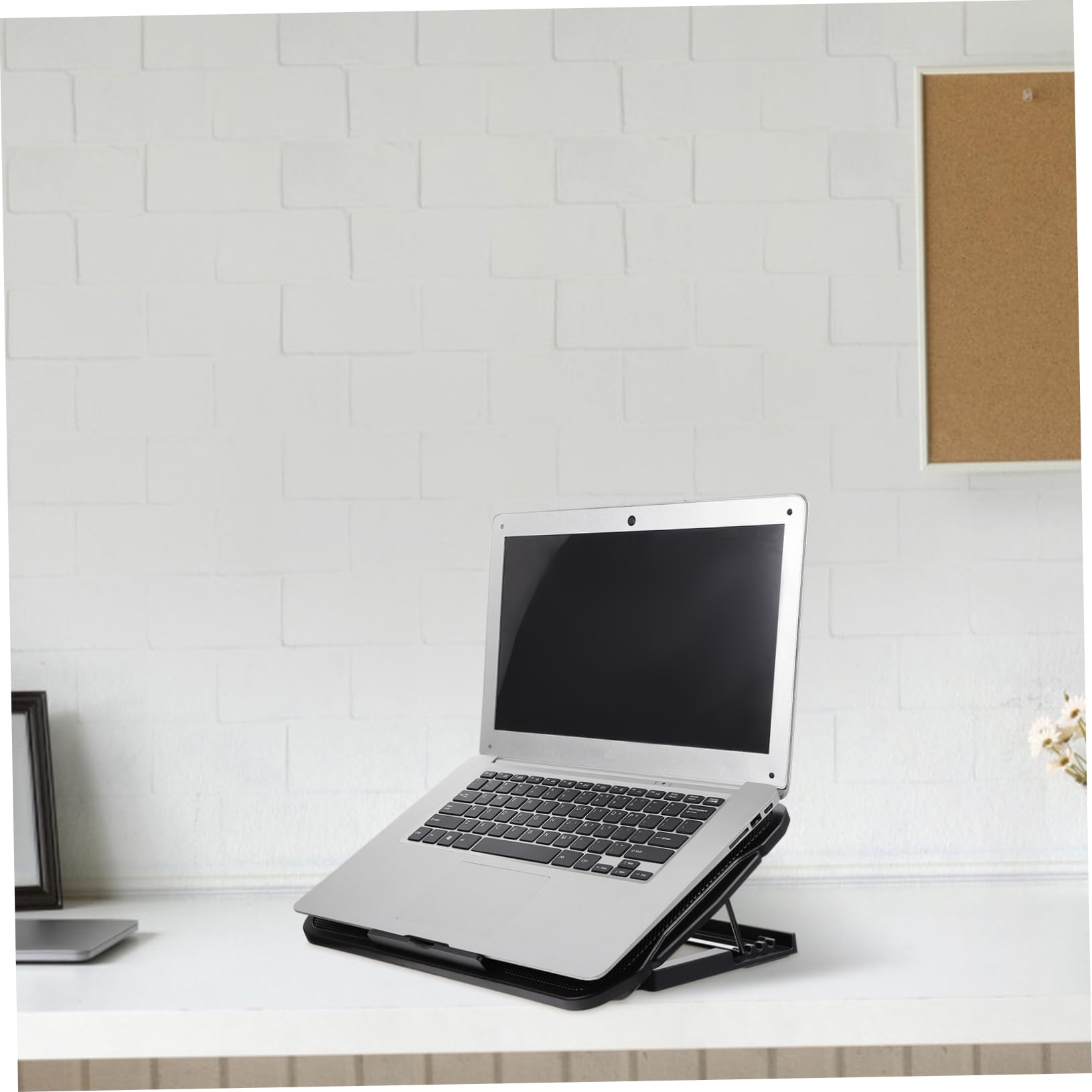 Soporte para Portátiles Enfriador Portátil Práctico Disipador De Base Antideslizante Diseño Dual USB