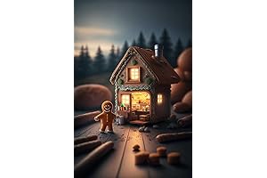 CBAEPS Gingerbread House 5D Diamond Painting for Adults: A Sweet Escape into Creativity