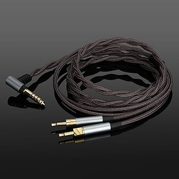 Amazon | 6N単結晶銅 【ブラック 4.4mm 5極 バランス】 ビバボ