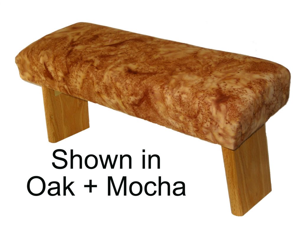 Folding Prayer Bench, Oak Meditation Bench to Enhance Your Prayer time.