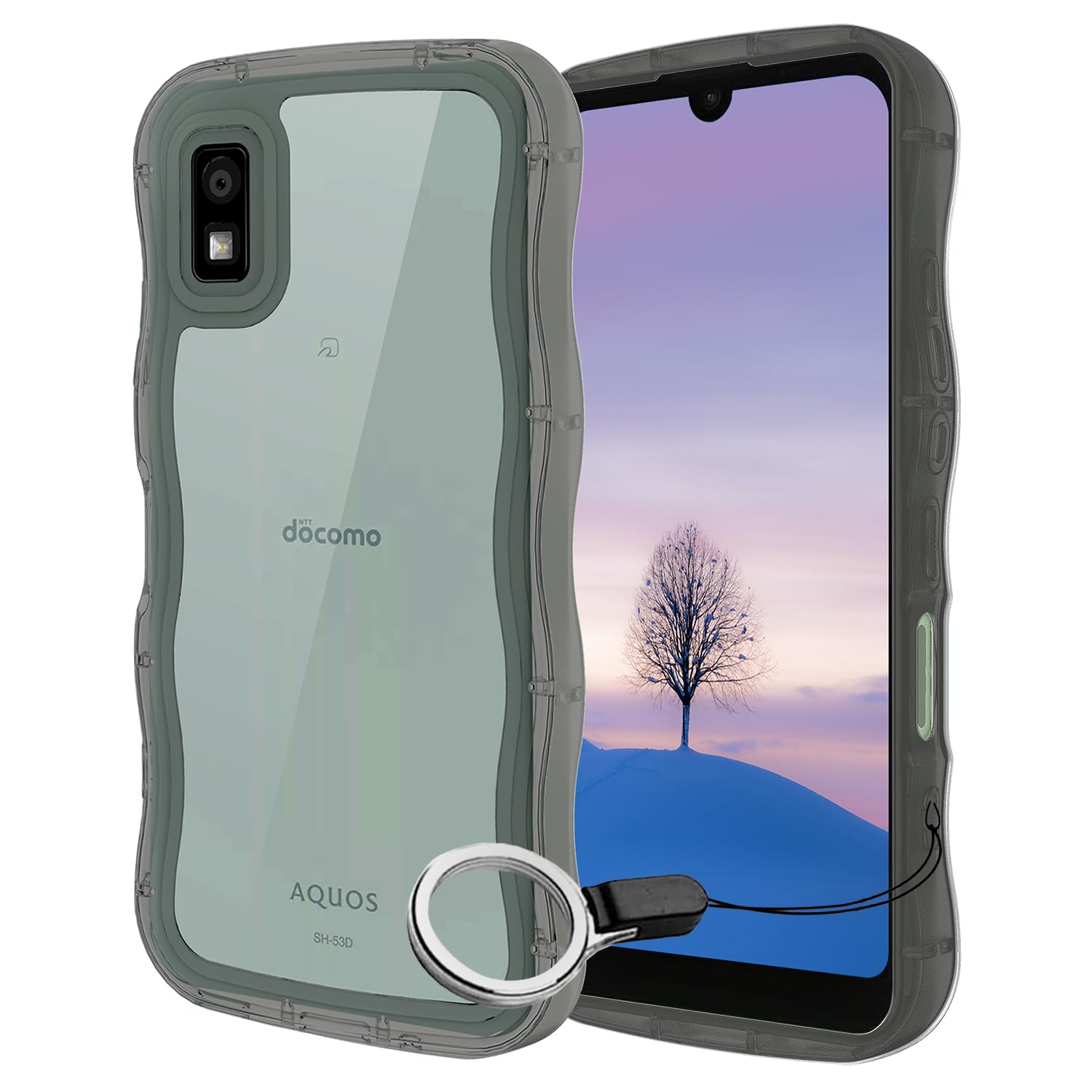 AQUOS wish3 本体&ケース&ガラスフィルム　set AQUOS wish3 SH-53D A302SH wish2 SH-51C AQUOS wish SHG06