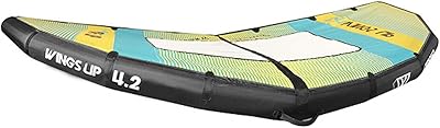 WATTSUP - Ala Wing WingsUP 4,2 m - PB-WWNG42 - Ala di trazione in nylon resistente con attacco in velcro facile - Ideale per Wing Foil, Wing Snow, Wing Skate, Wing Sup - Borsa & Leash Incluso
