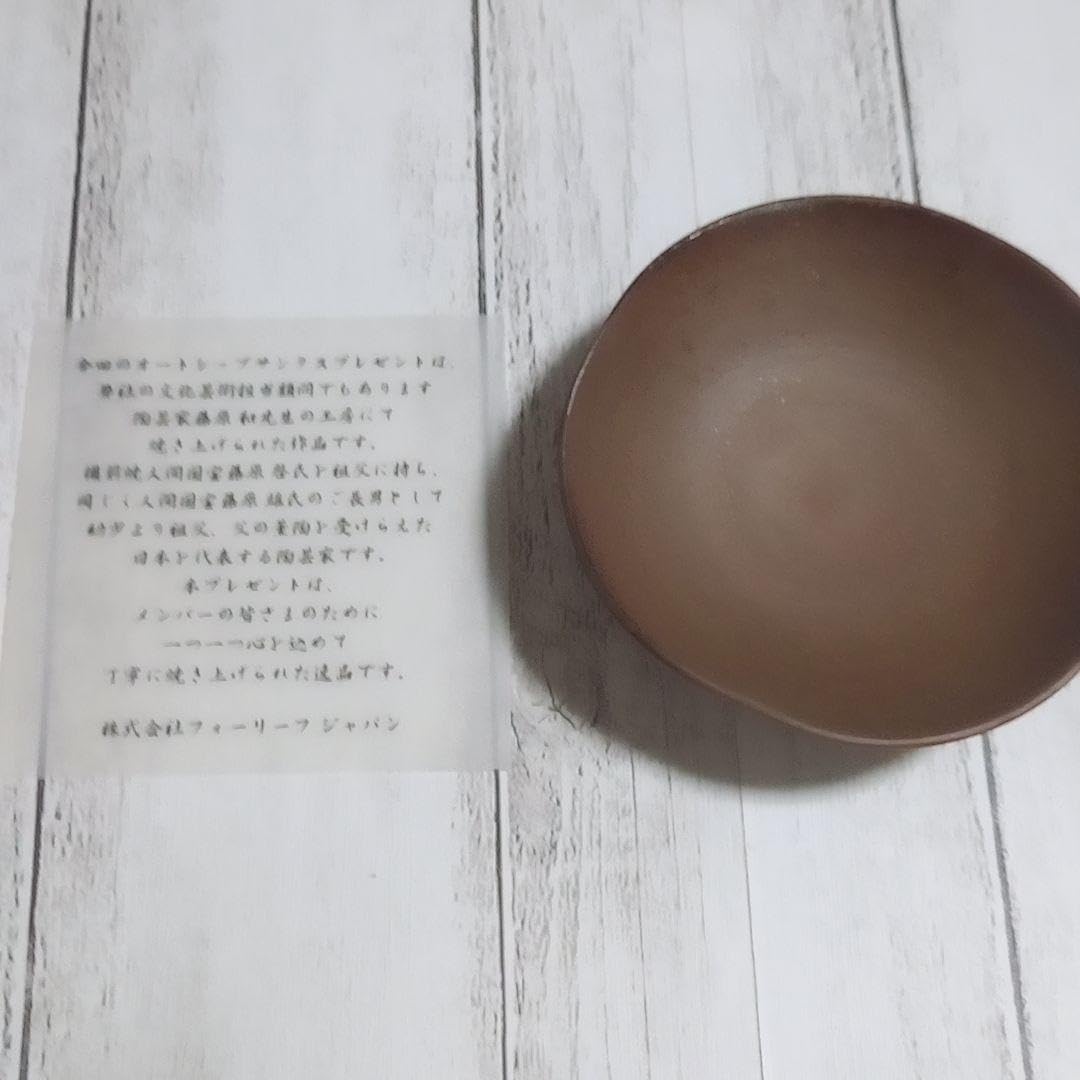 藤原和作 （人間国宝 藤原雄の長男）備前焼 小鉢 小皿 六客 窯変