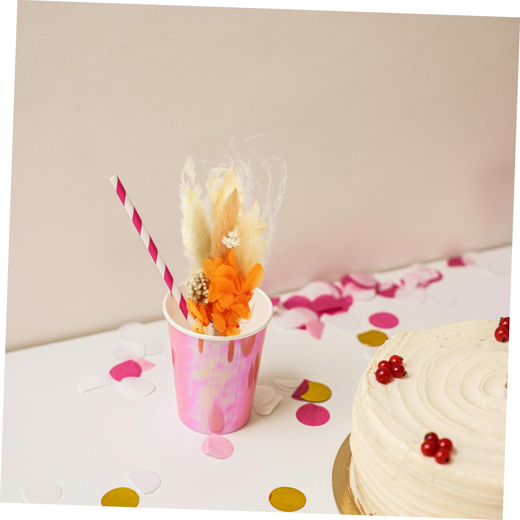 Alipis 4 Pièces 6 Fleur préservée bouda Decoration Interieure Home Decoration Fleur séchées Mini Bouquet de Fleurs Bouquet de Fleurs séchées décor de Paysage Bricolage Bouquets de Fleurs