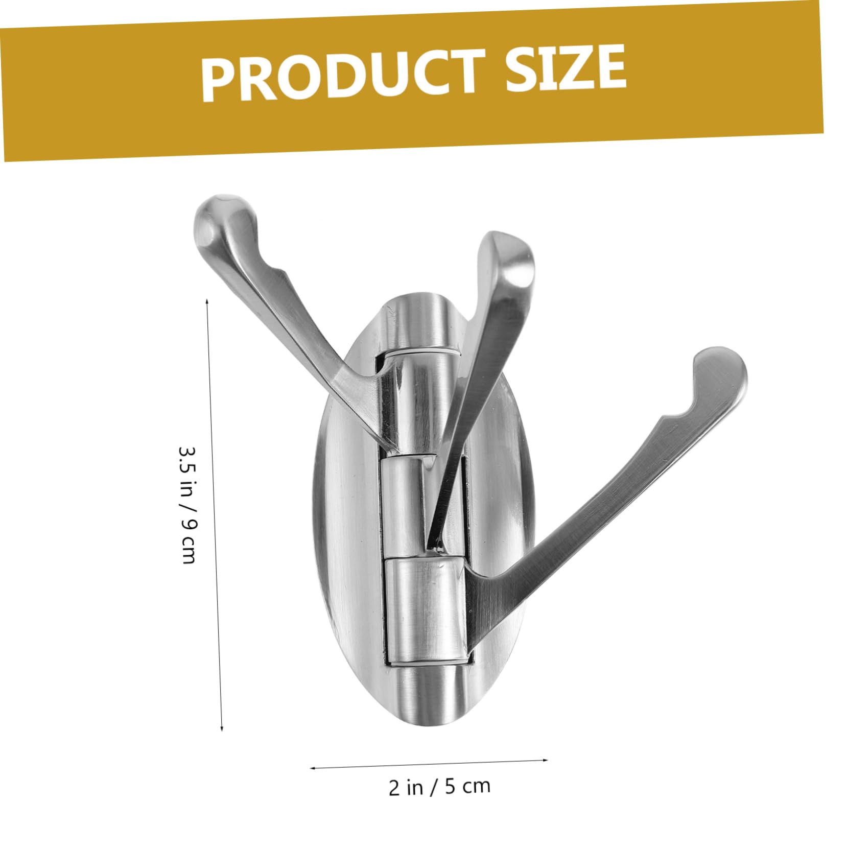 SHINEOFI 5 Piezas Gancho De Metal Giratorio Ganchos De Baño Bath Gancho Giratorio Para Montaje En Pared Ganchos Colgantes Gancho Para Colgar Toallas Ganchos Para Ropa Aleación De Zinc