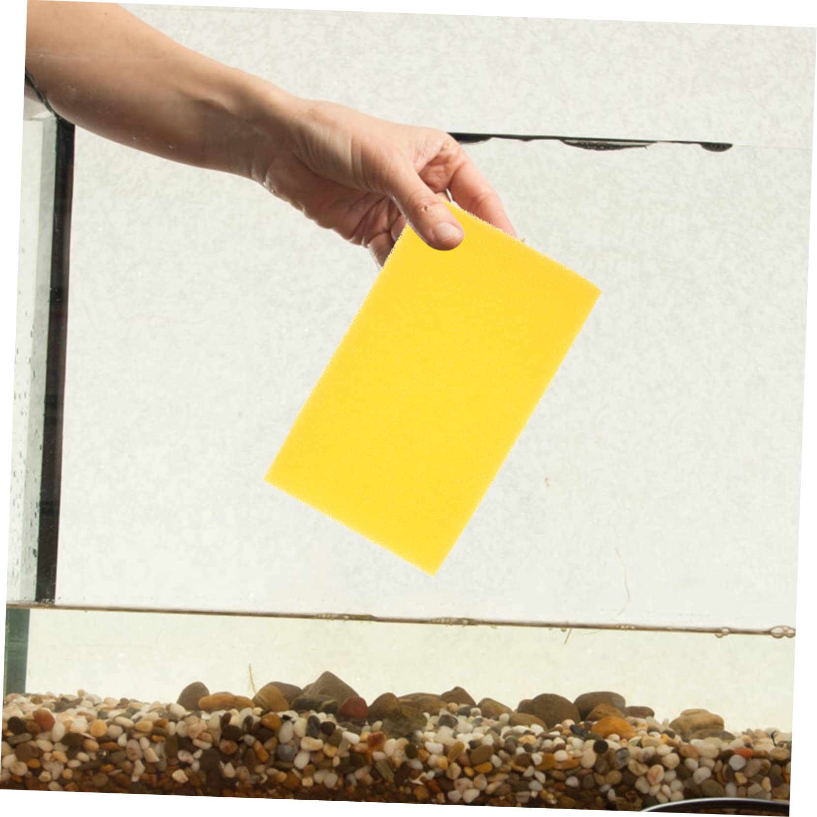 20piezas Esponjas Bioquímicas De Algodón para De Esponjas Absorbentes para Filtración y Terrarios y Peceras Diseño De Color
