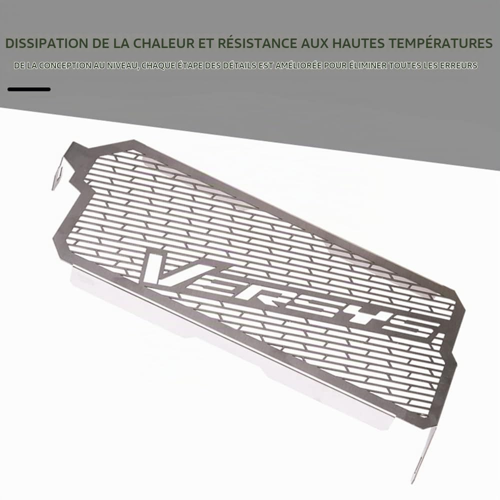 Moto Radiateur Grille Garde Grill Couverture Protecteur Pour Kawasaki KLE650 Versys 650 2015 2016 2017 2018 2019 2020 2021 2022 2023 2024 2025