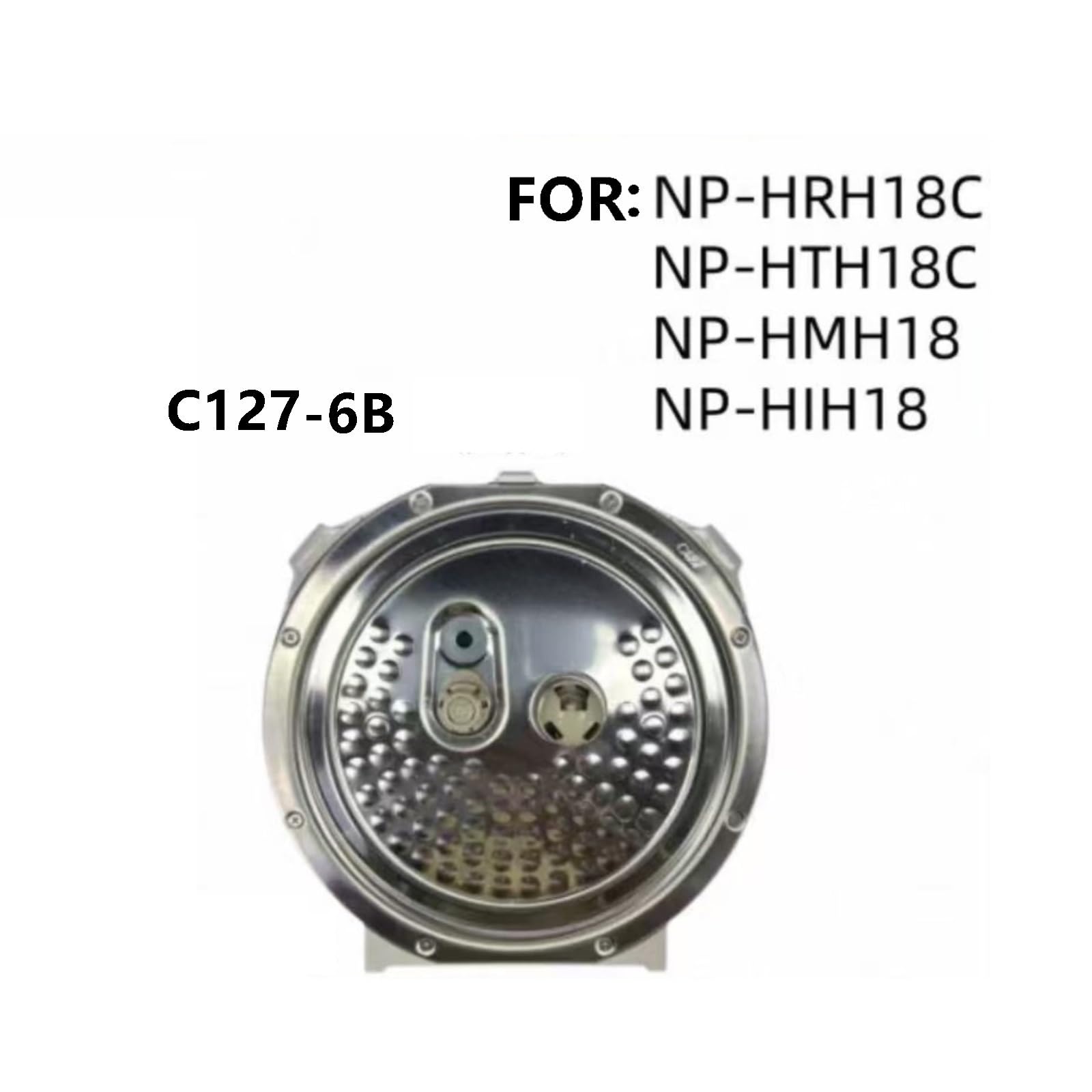 Kit Coperchio Interno For Cuociriso, Compatibile Con Zojirushi NP-NRH18C/NP-NTH18C/NP-HMH18/NP-HIH18, Accessori For Coperchio Interno For Cuociriso, C127-6B