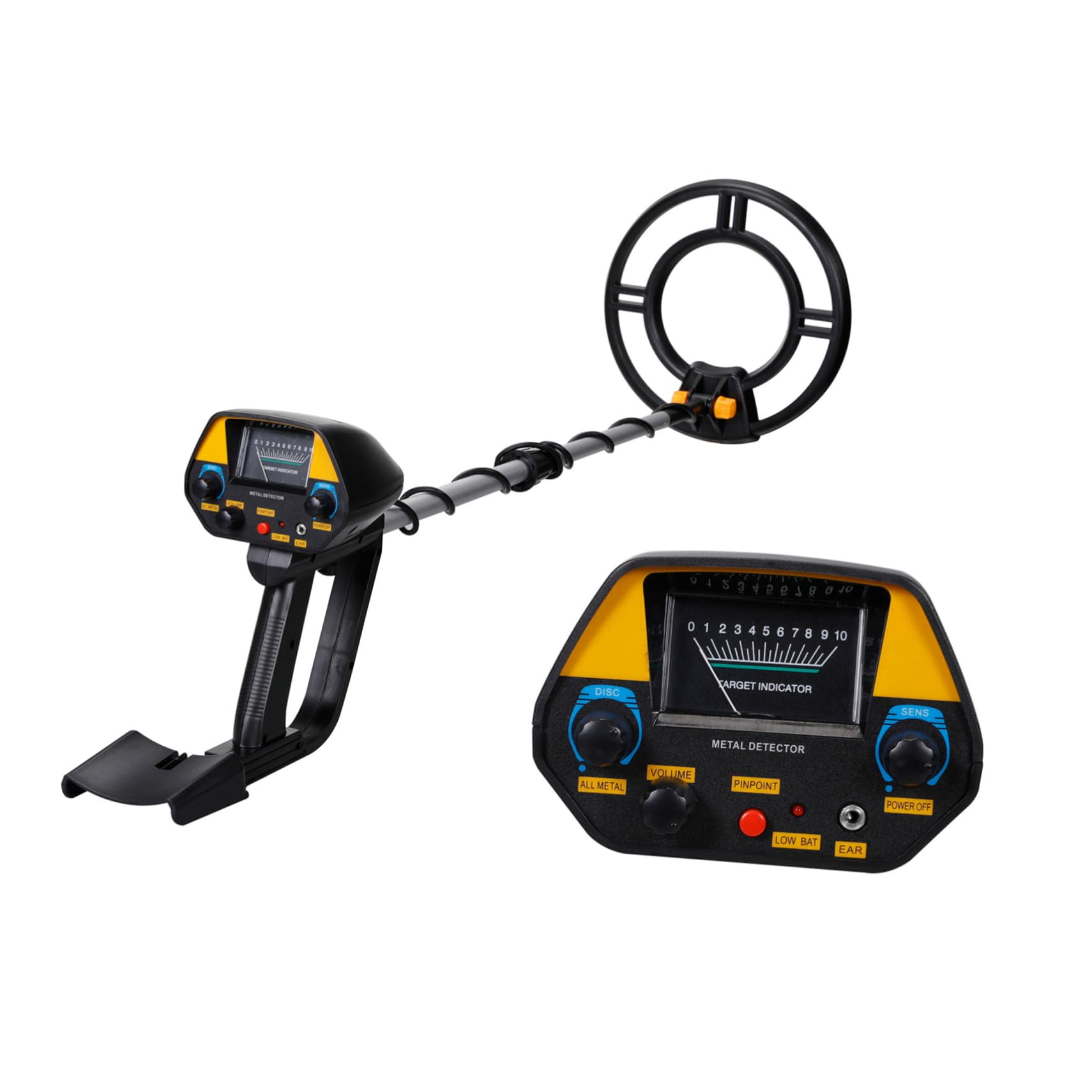 Détecteur de métaux MD940 pour aventures en plein air en famille