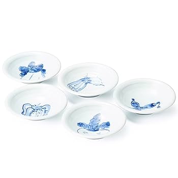 Amazon｜野菜絵 4寸取皿揃｜小皿 オンライン通販