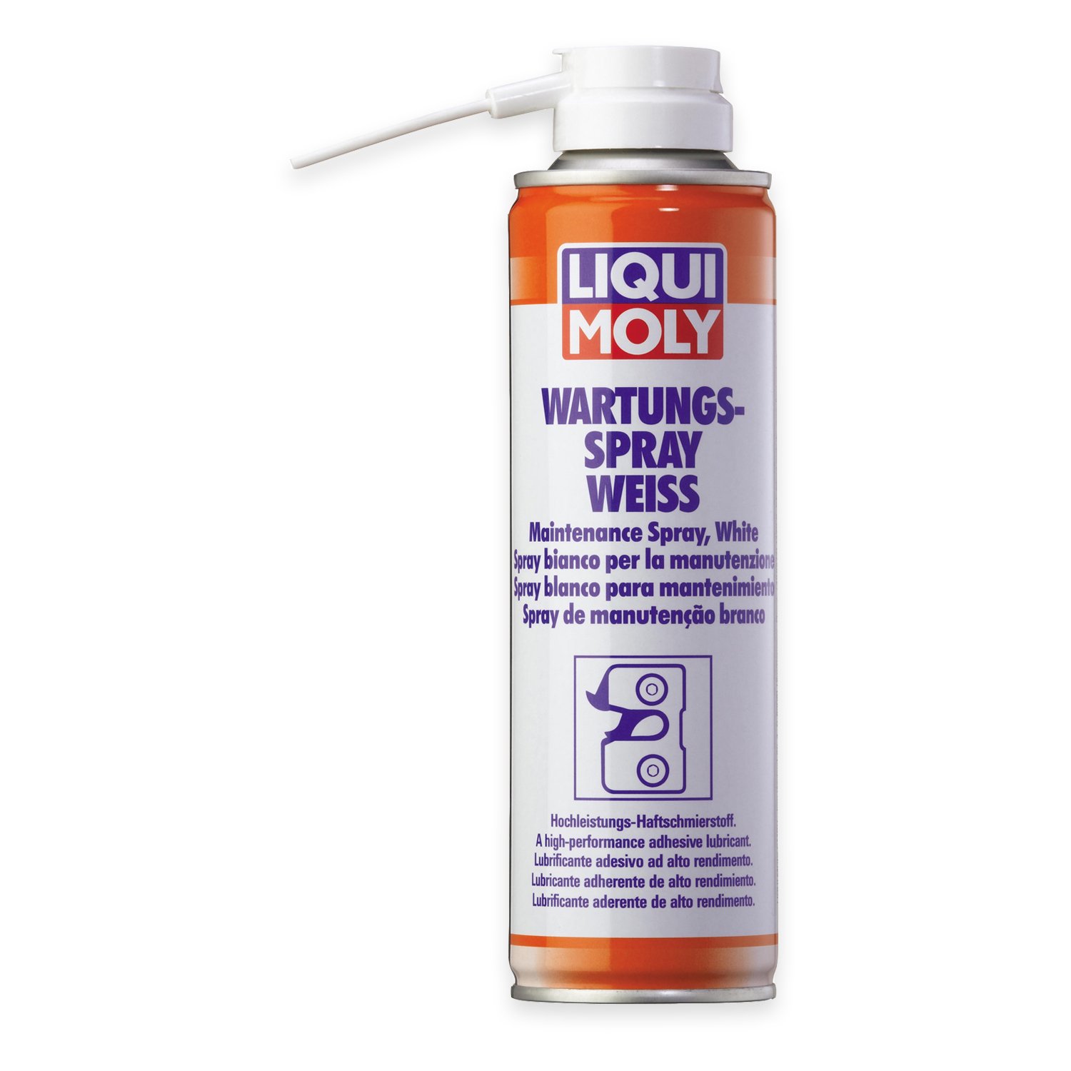 6 x Liqui Moly 3075 de mantenimiento spray color blanco Universal Lubricante 250 ml