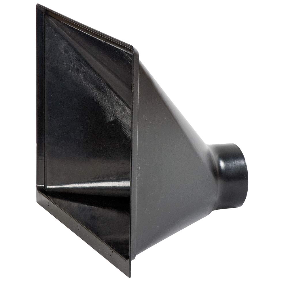 Unbekannt Absaugtrichter, 410 x 325 mm, Kunststoff, Schwarz