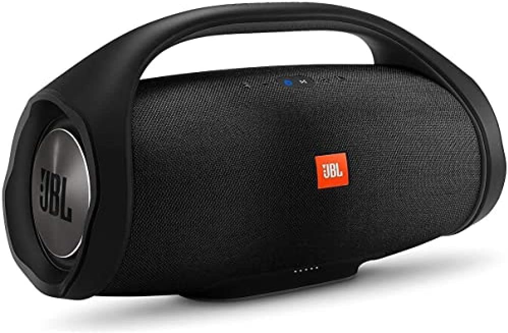 JBL Boombox Wireless Bluetooth Speaker with Indoor and Outdoor Modes – Waterproof – Siri and Google Compatible – Black