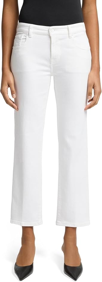 7 For All Mankind Womens Luxe Vintage Calie Straight Ankle Jeans