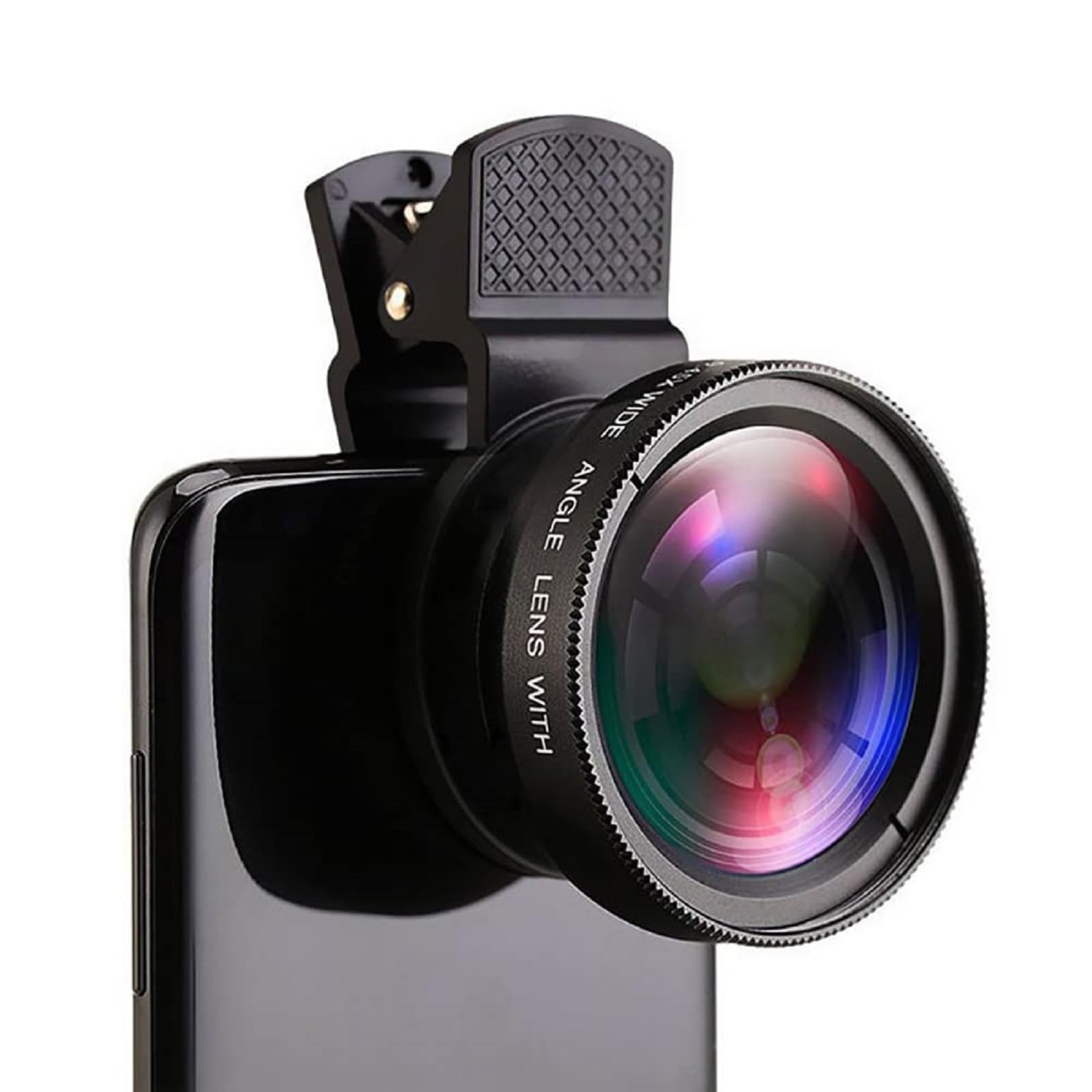 Lente de teléfono móvil macro HD y gran angular 0.45X compatible con iPhone Android -10119924 8