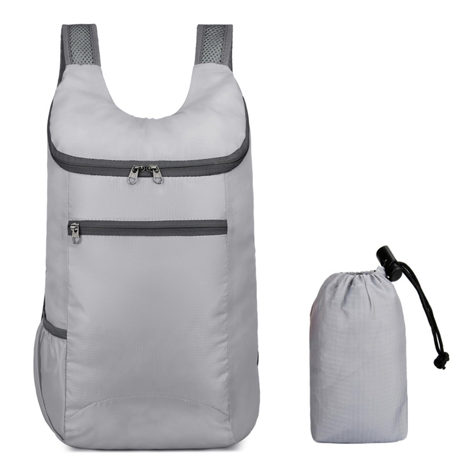 MICFENY Hiking Daypack Ultralightweight Packable Backpack Splashproof Foldable Pack Travel Daypack for Outdoor Camping Climbing