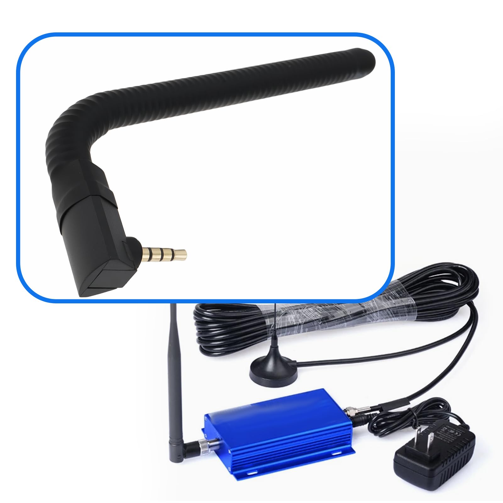 Amplificateur De Signal Antenne 3,5 Mm 6DBI Pour Téléphone Portable - Lot De 4 - Améliore Réception Numérique/analogique - 13