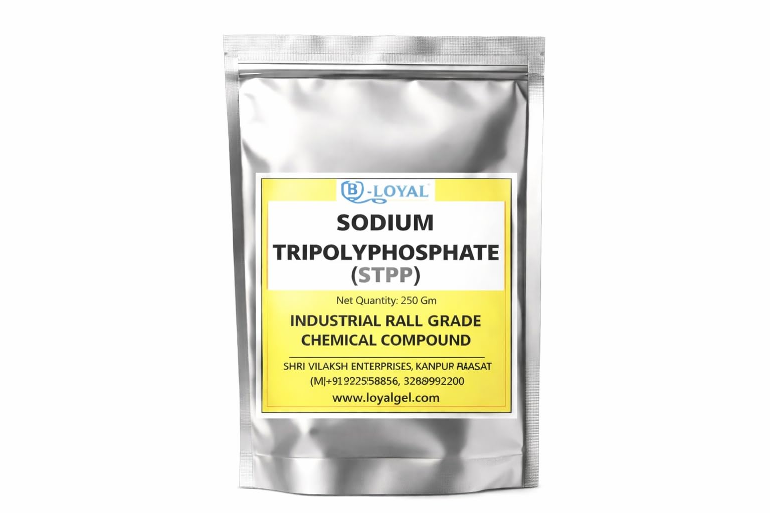B-Loyal Sodium Tripolyphosphate (STPP) 250 GM, Industrial Grade Chemical Compound, Powder Form-image-26