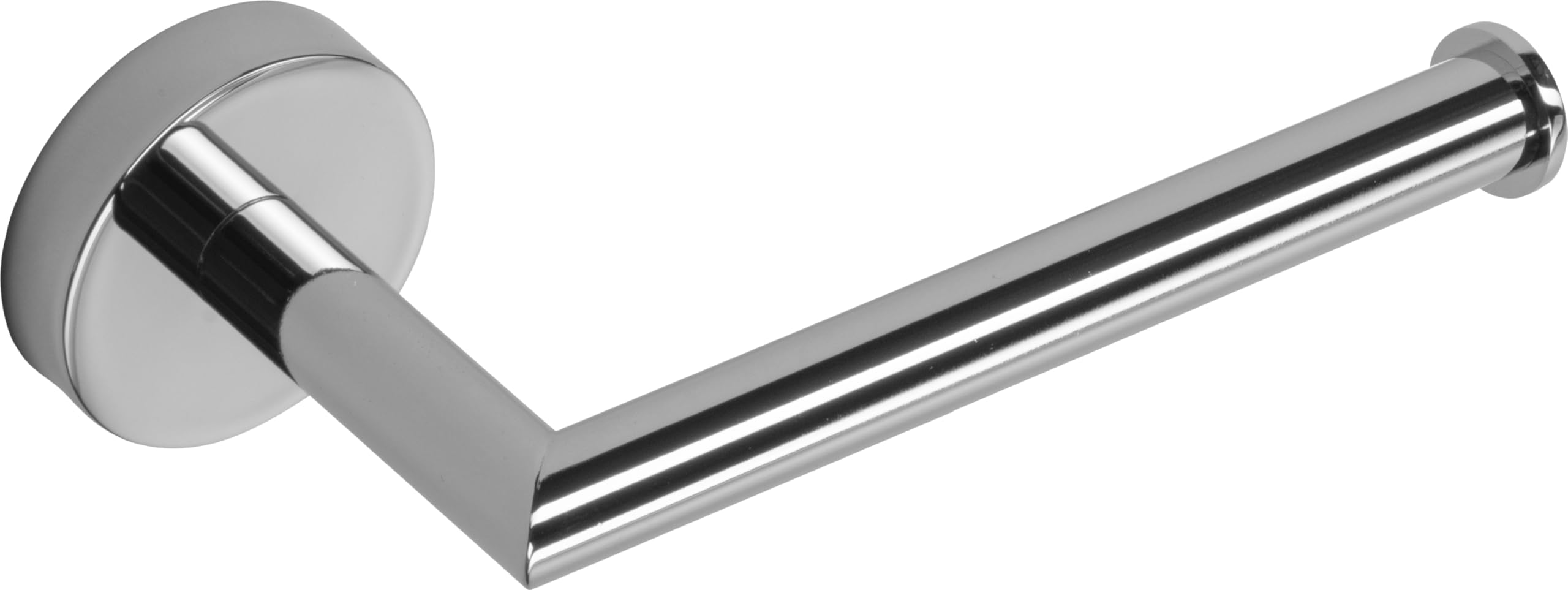 Croydex Epsom Chrome Toilet Roll Holder, Flexi-Fix Bathroom Accessories