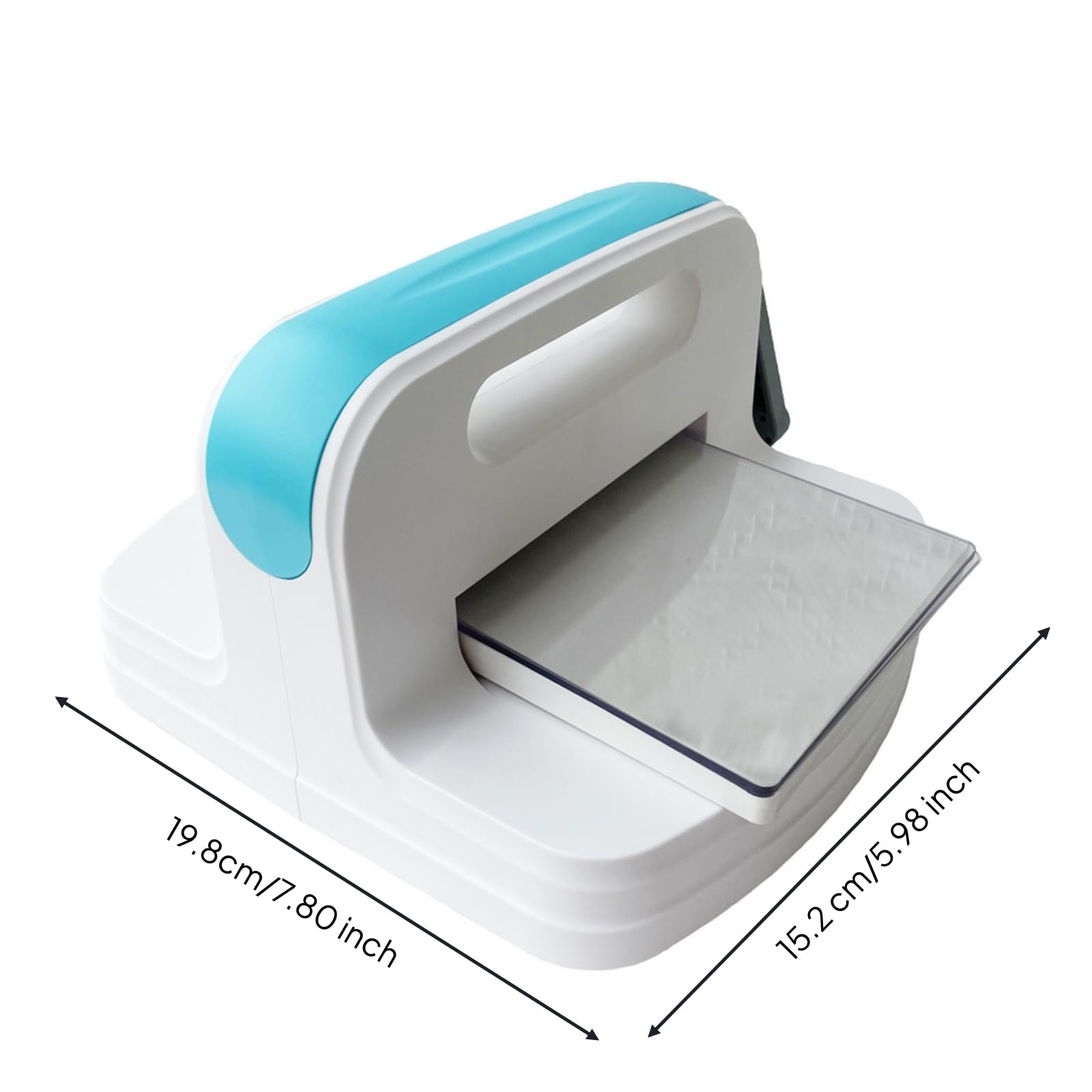 Machine Décpe Gaufrage Papier à Manivelle Compacte pr Amateurs Loisirs Créatifs, Projs Bricolage DIY, Activités En,