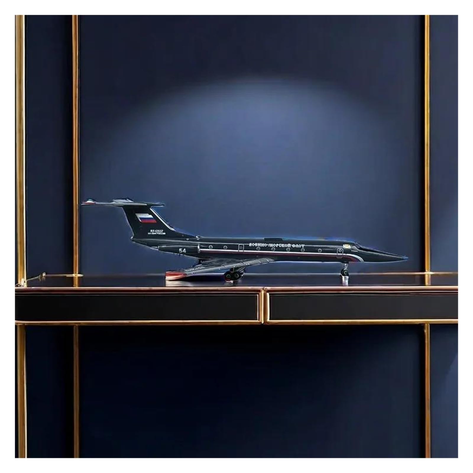 Diecast samolot zabawki w skali 1/400 dla rosyjskich sił powietrznych TU134UBL CRUSTYB RF12037 modele samolotów do zbierania i wyświetlania modeli samolotów do kolekcji