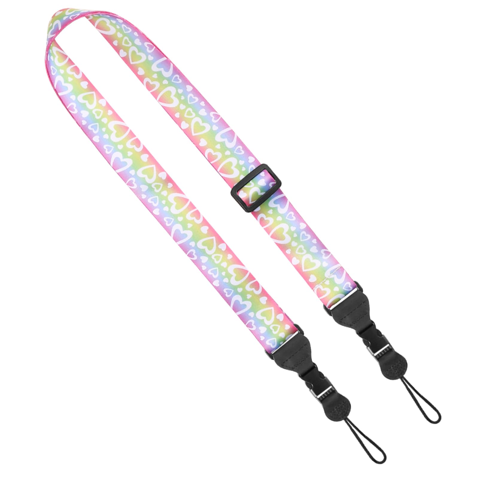 FIEIL Adjustable Shoulder Strap, Nylon Camera Strap, Comfortable Neck Strap for iPad, Cellphone Tablet, Camera, Laptop, Binocular, Luggage Bag (