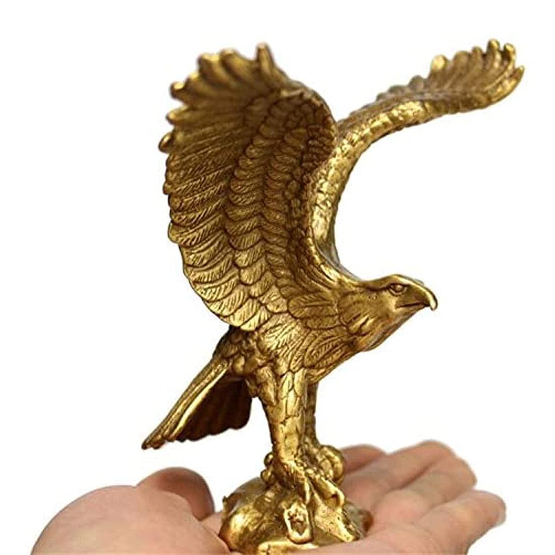 Adler Statue Messing Adler Figur Deko Feng Shui Skulptur Tisch Deko Modern