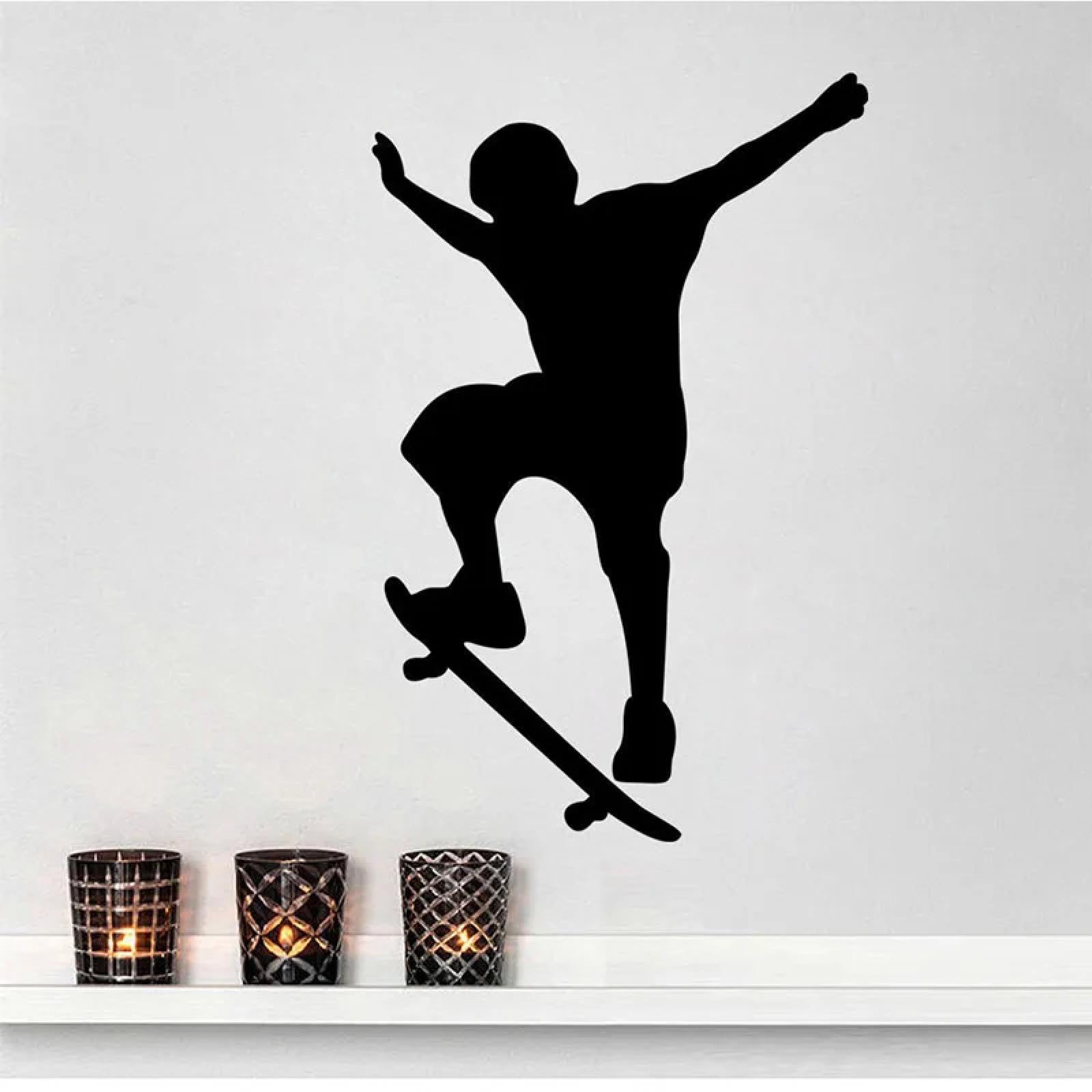 WEIMEIJIE Cartoon Surfing boy wall Stickers, Home Decorations, Kindergarten, Nursery, Children's Room, playroom Decals
