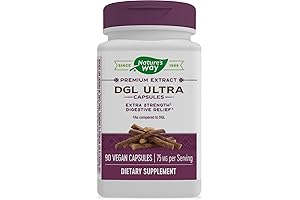 Nature's Way DGL Ultra: Digestive Relief with Marshmallow Root, Licorice and Aloe
