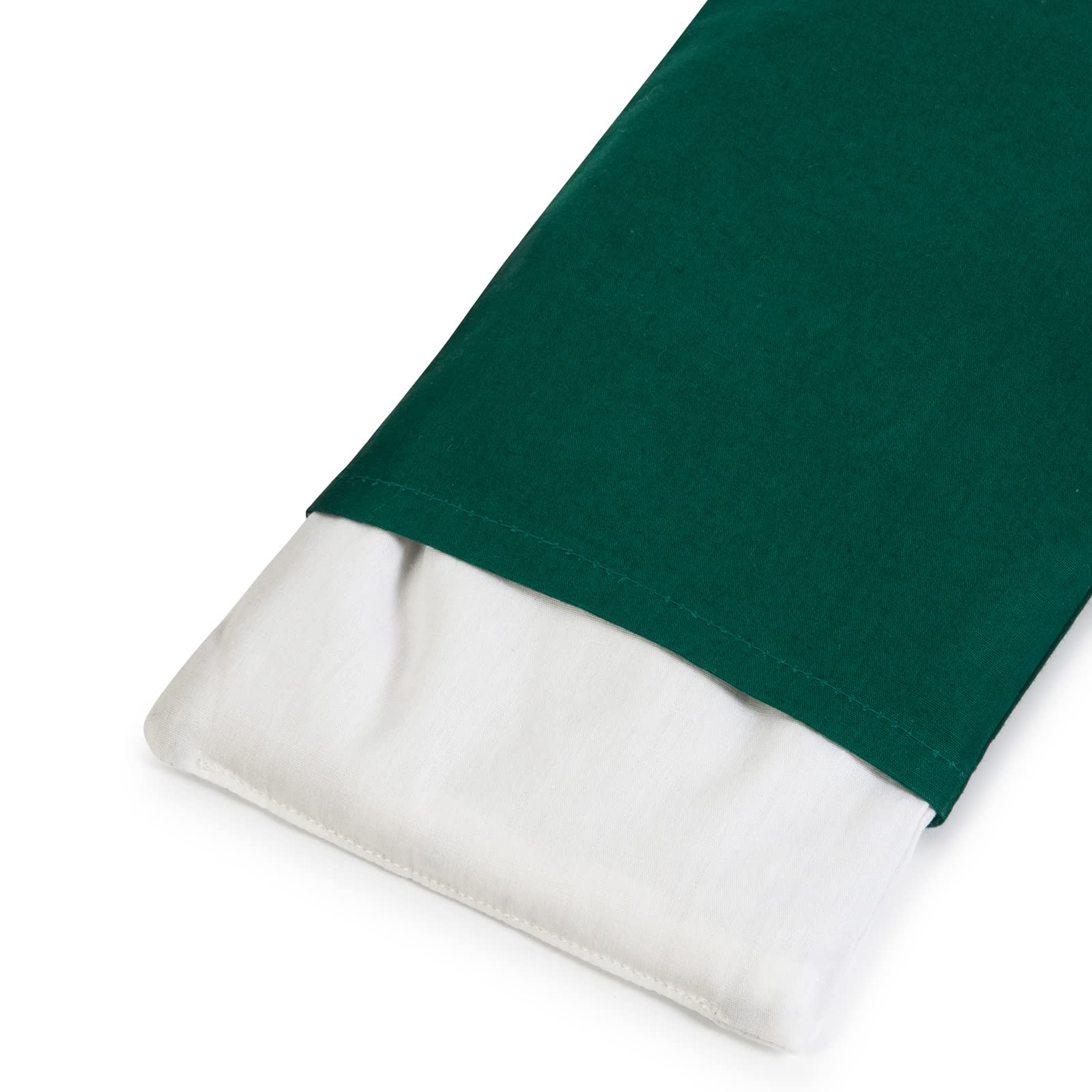 Yoga Studio Cuscino per Occhi Biologico, 23 cm x 12/13 cm, Cuscino da Yoga Biologico profumato alla Lavanda e ai Semi di Lino, per Occhi Stanchi e Mal di Testa