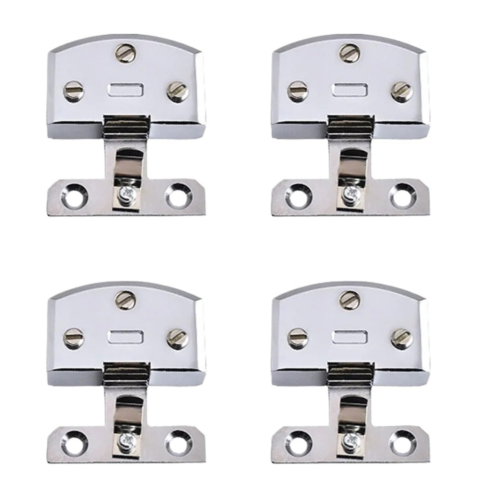 Kdhcvkz 4Pcs Door Hinge Adjustable Cabinet Door Hinges