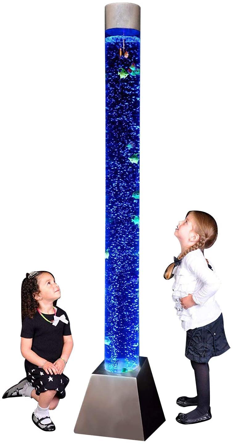 Buy Playlearn Sensory Bubble Tube LED Bubble Lamp 6 Foot Fake Fish