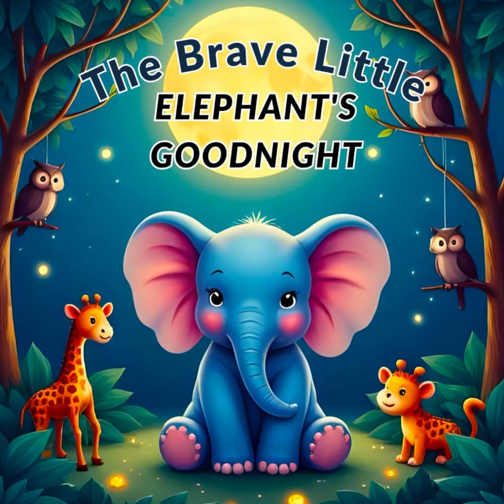 The Brave Little Elephant’s Goodnight: A Heartwarming Bedtime Story of Courage, Friendship, and Sweet Dreams