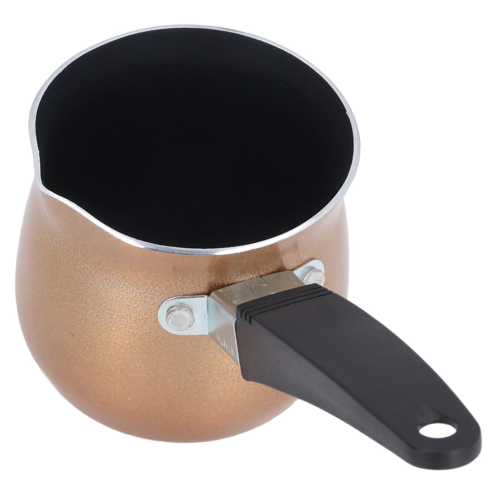 Mini Nonstick Milk Pan – Small 8cm Single-Handle Pot For Coffee, Butter & Chocolate