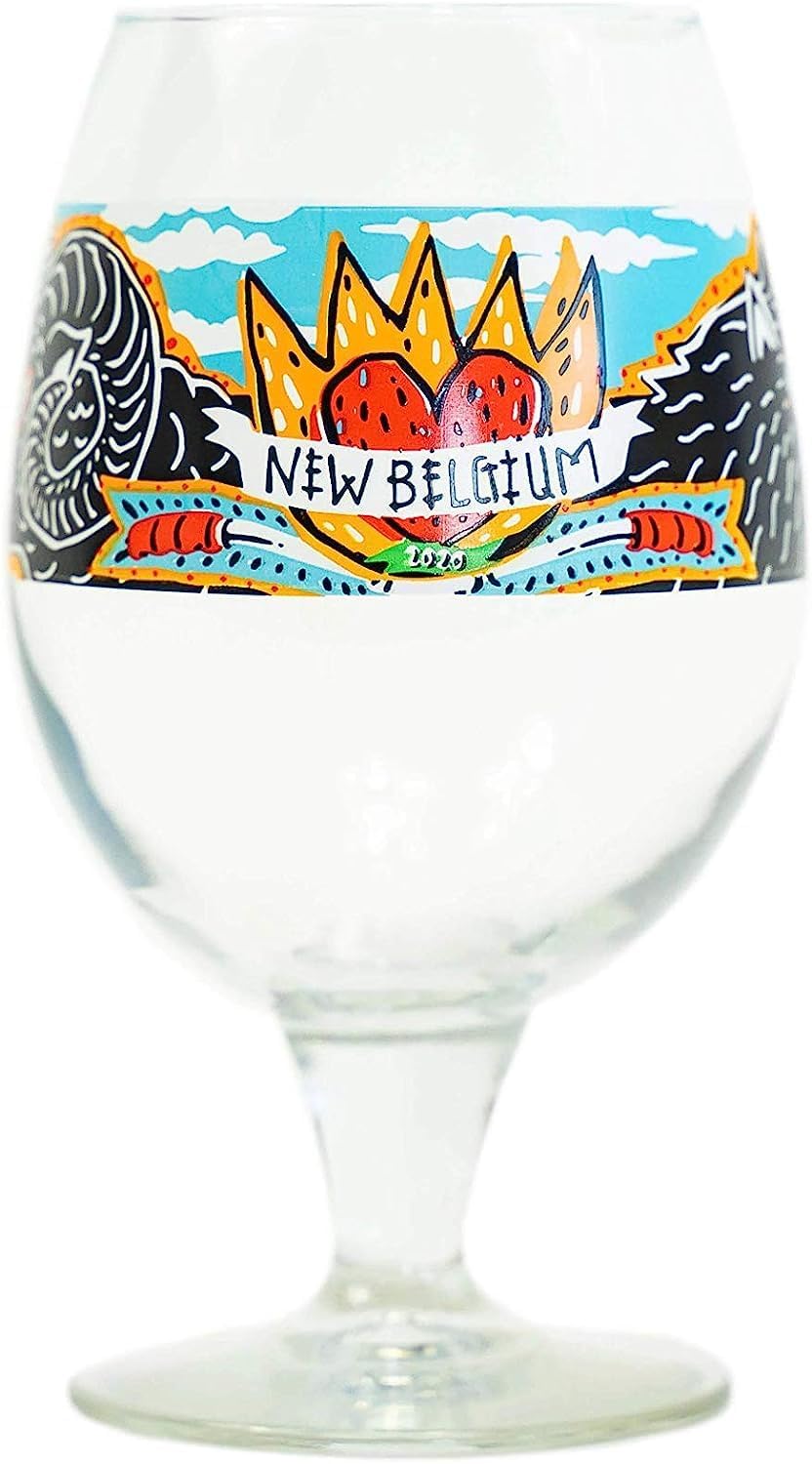 New Belgium Brewery 2020 Pint Glass Gift Set - Set of 4