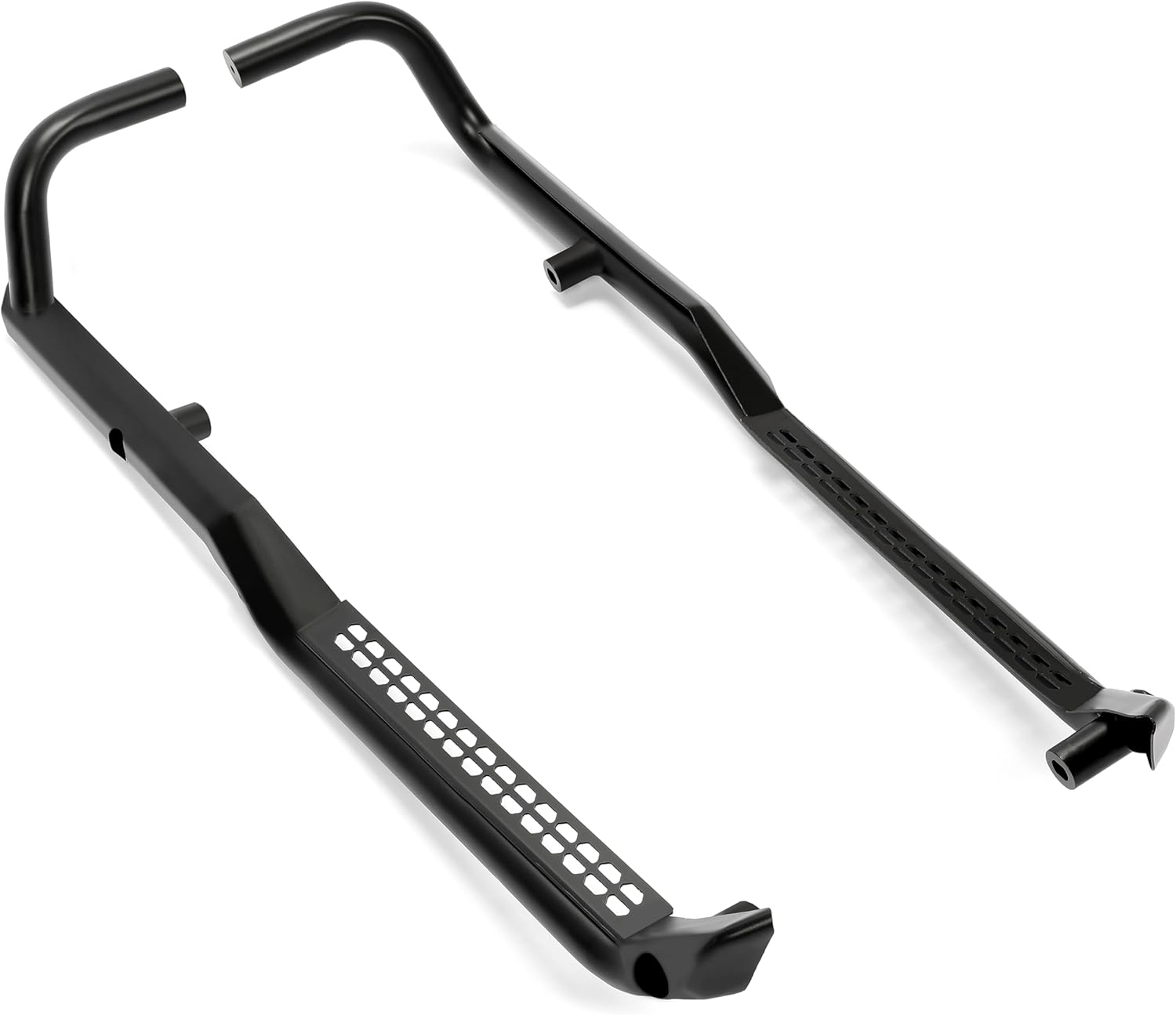 HECASA Rock Guards Sliders Side Steps Compatible with 2018-2023 Polaris Ranger XP/ 1000/ XP 1000, 2019-2022 PRO XD Nerf Bars W/Boot Scraper Replacement for 2882530 Steel Pair