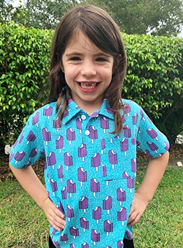 Image of Unique Baby Moisture Wicking Kids Polo Shirts for Toddler Boys Polo Shirt