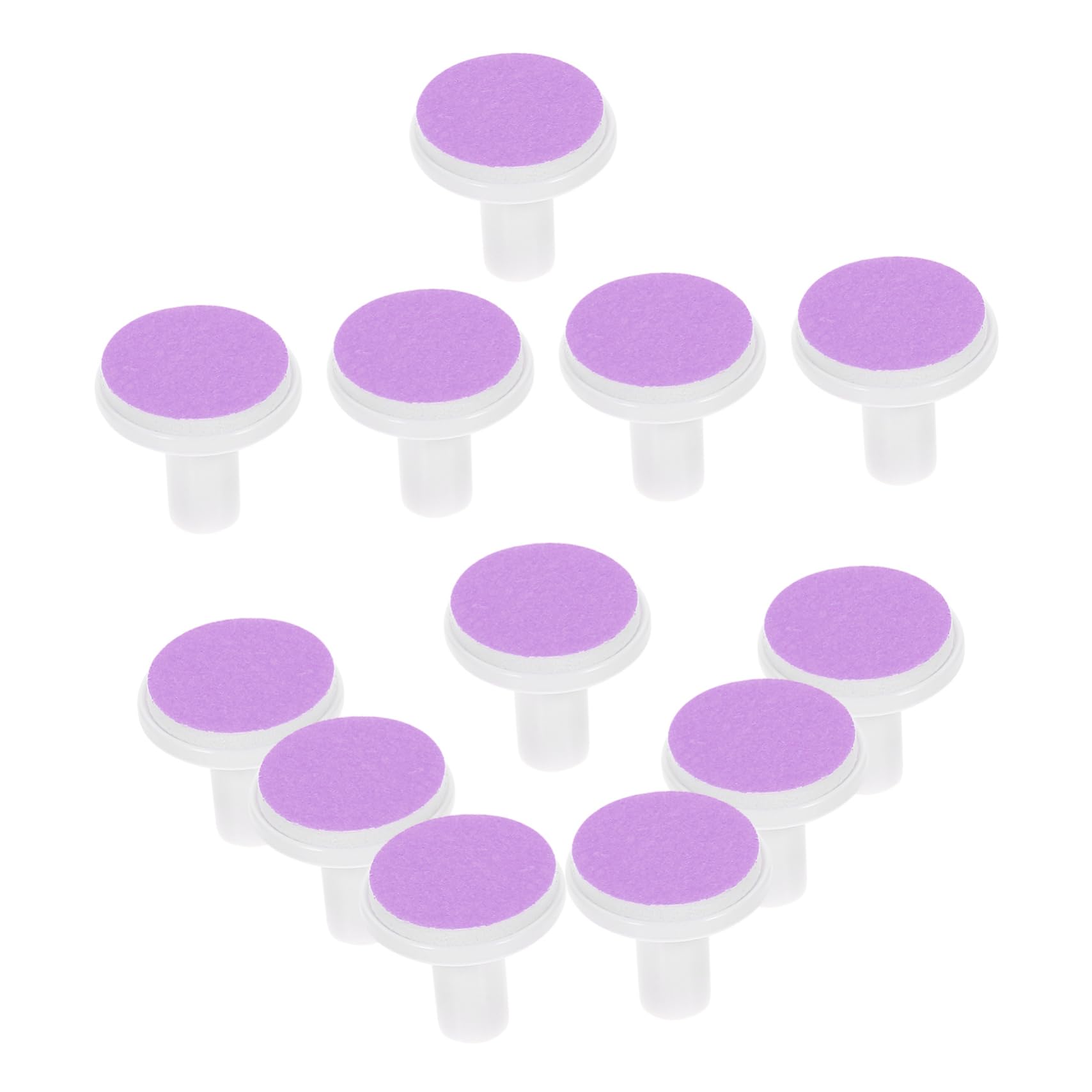 BESTYASH 12pcs Nail File Replacement Pads Electric Trimmer Heads for Newborns Easy to Use Nail Care Supplies for Showers Birthdays