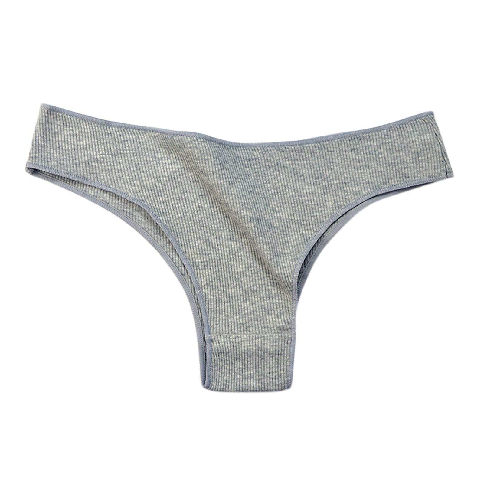 Seamless Underwear for Women High Waisted No Show Stretch Bikini Panties Breathable Soft Briefs Hipster Grey