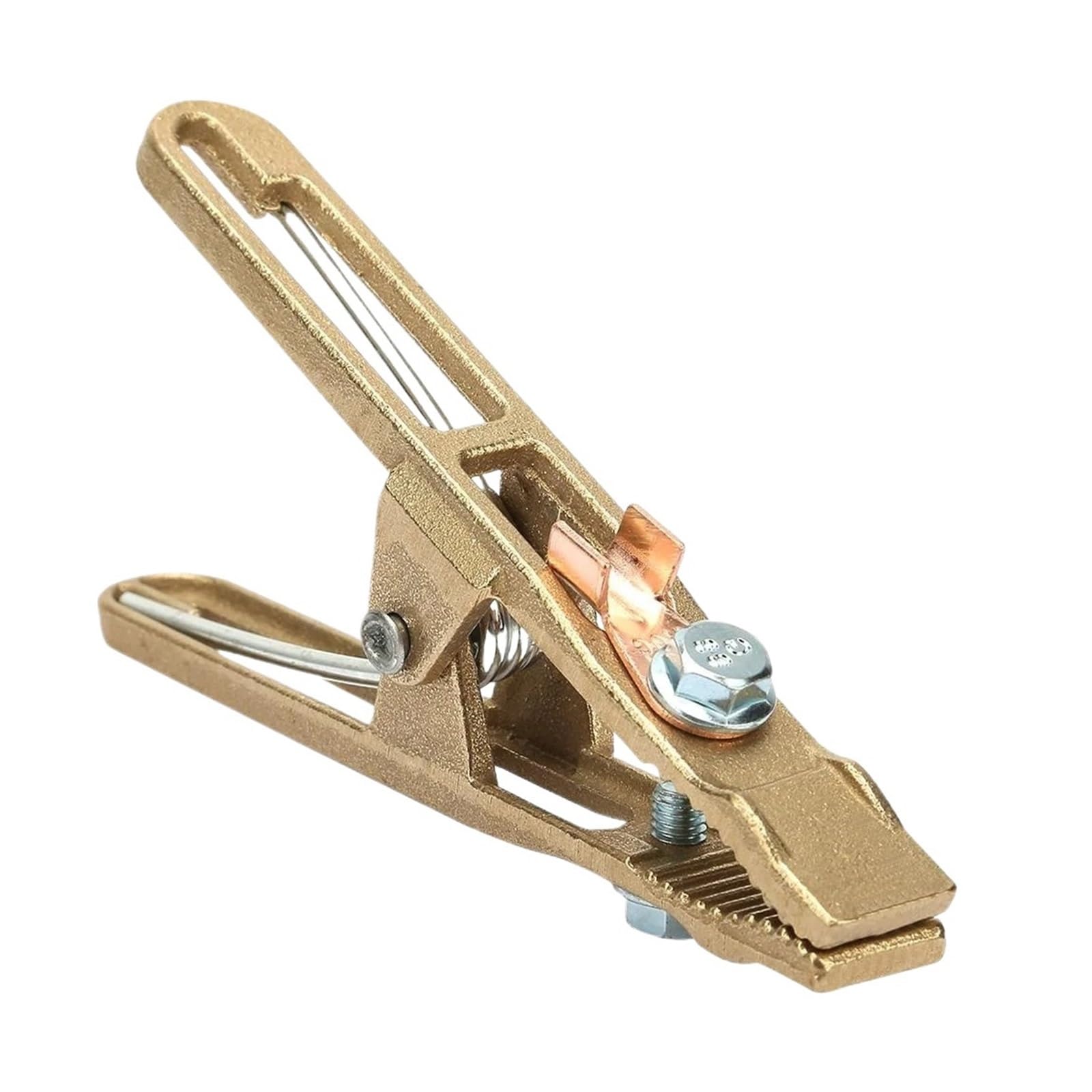 Maqddo One Color 2Pcs Ground Clamp Welding Electrode Holder Earth Cable Clip Crocodile Clips For Welding Machine(500A)