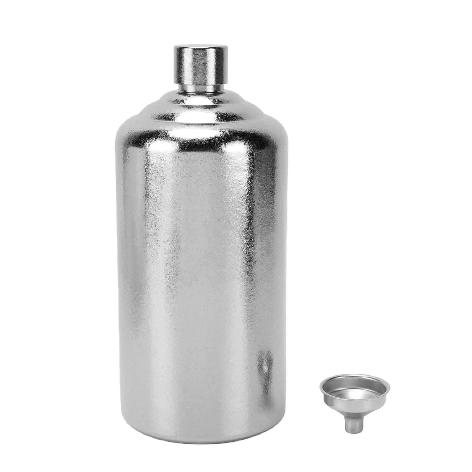 Buachois Flacon à Whisky en Titane Portable pour Voyage (1000ml)