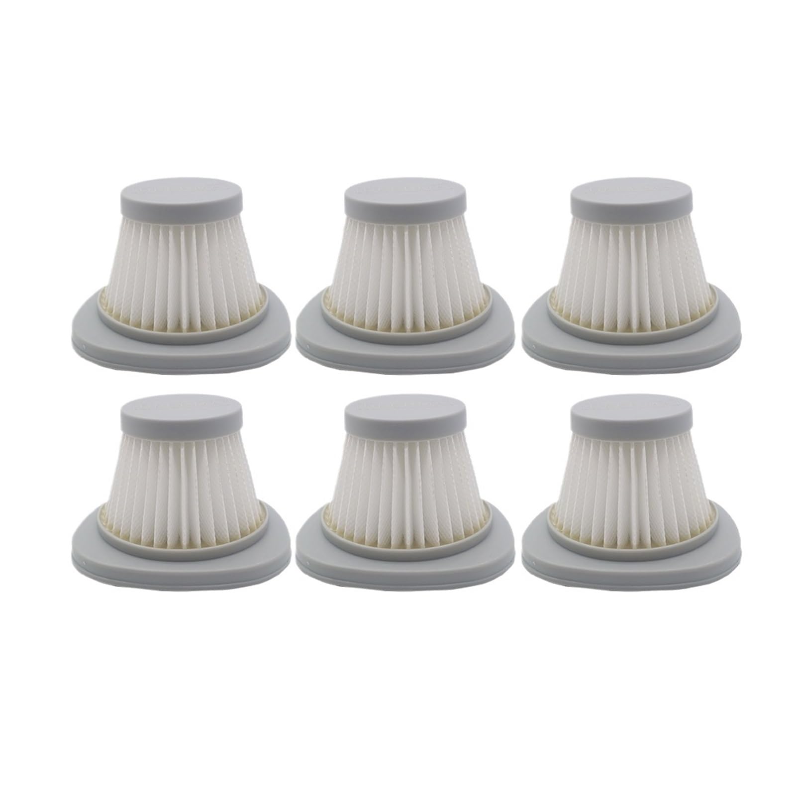 Kvcccss 6Pcs Washable Filter，Compatible For Deerma ，Home Vacuum Cleaners Parts(6Pcs)
