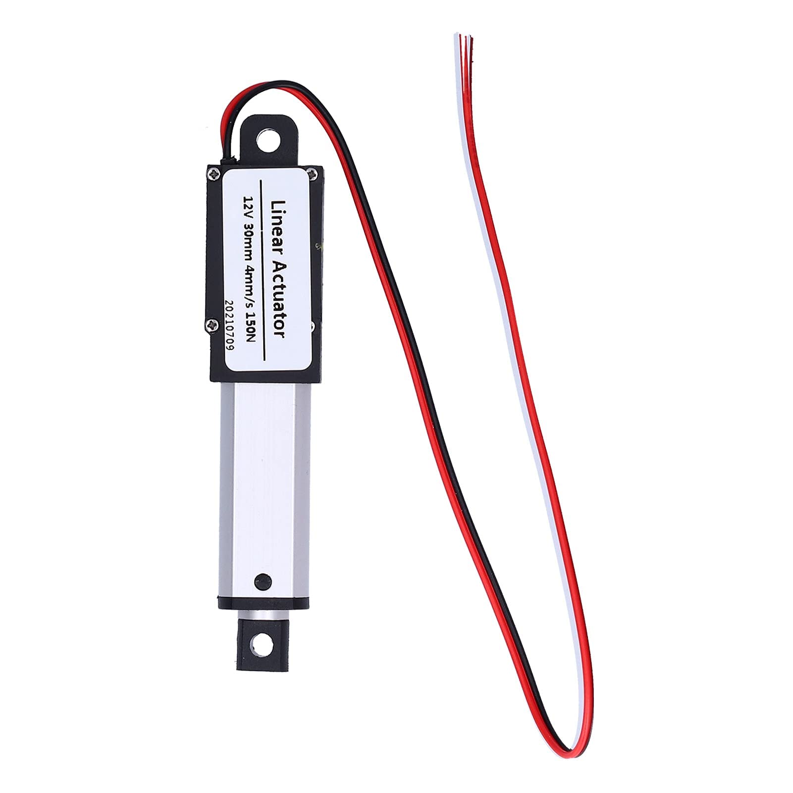 Actuador Lineal Eléctrico DC 12V 30mm 150N 4mm/s Impermeable