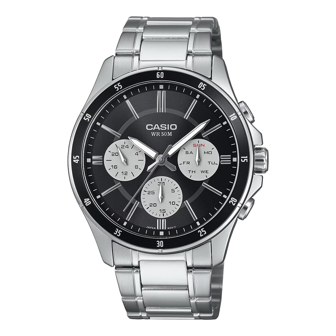 Enticer Men MTP-1374D-1A3VDF Analog Black Dial Men (A2345)-image-49