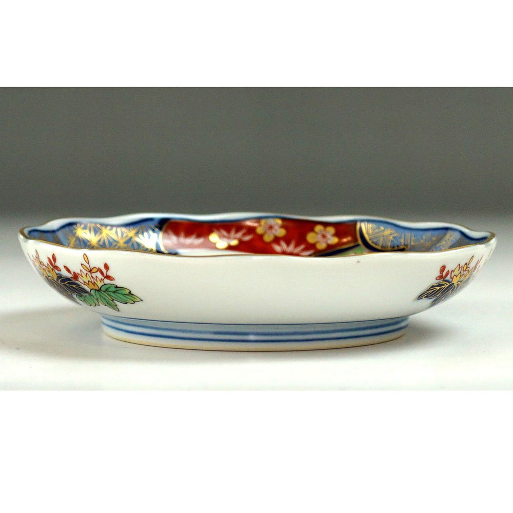 有田焼 弥左エ門窯 花桐銘々皿 5枚セット 未使用品 有田焼 弥左エ門窯 花桐銘々皿 5枚セット 未使用品