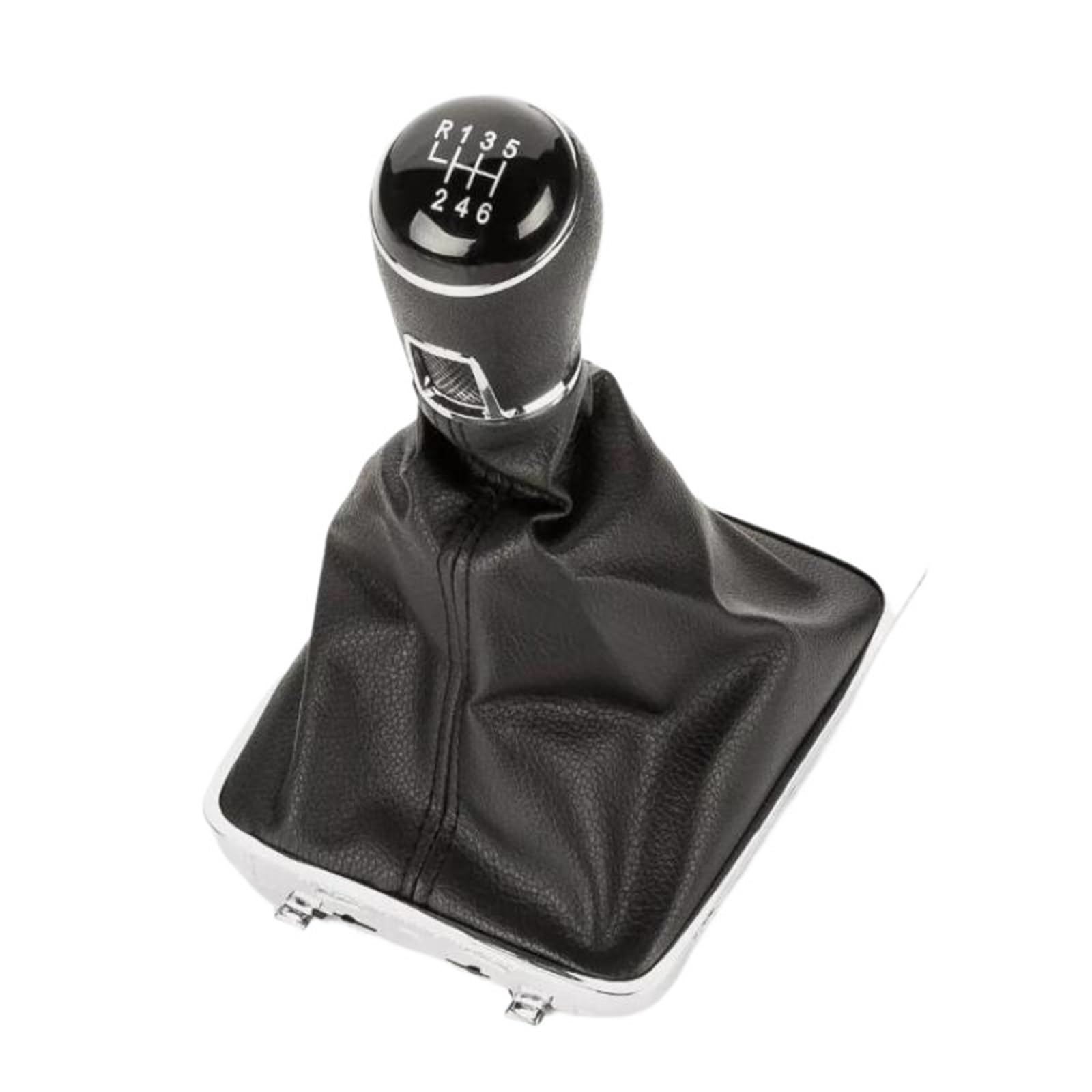 Qmtvfsrh One Color Car Gear Shift Knob For Vw For Passat B7 362 365 Cc 358 6 Speed Manual Gear Shift Knob Lever Stick Dust Cover Boot Suit Car
