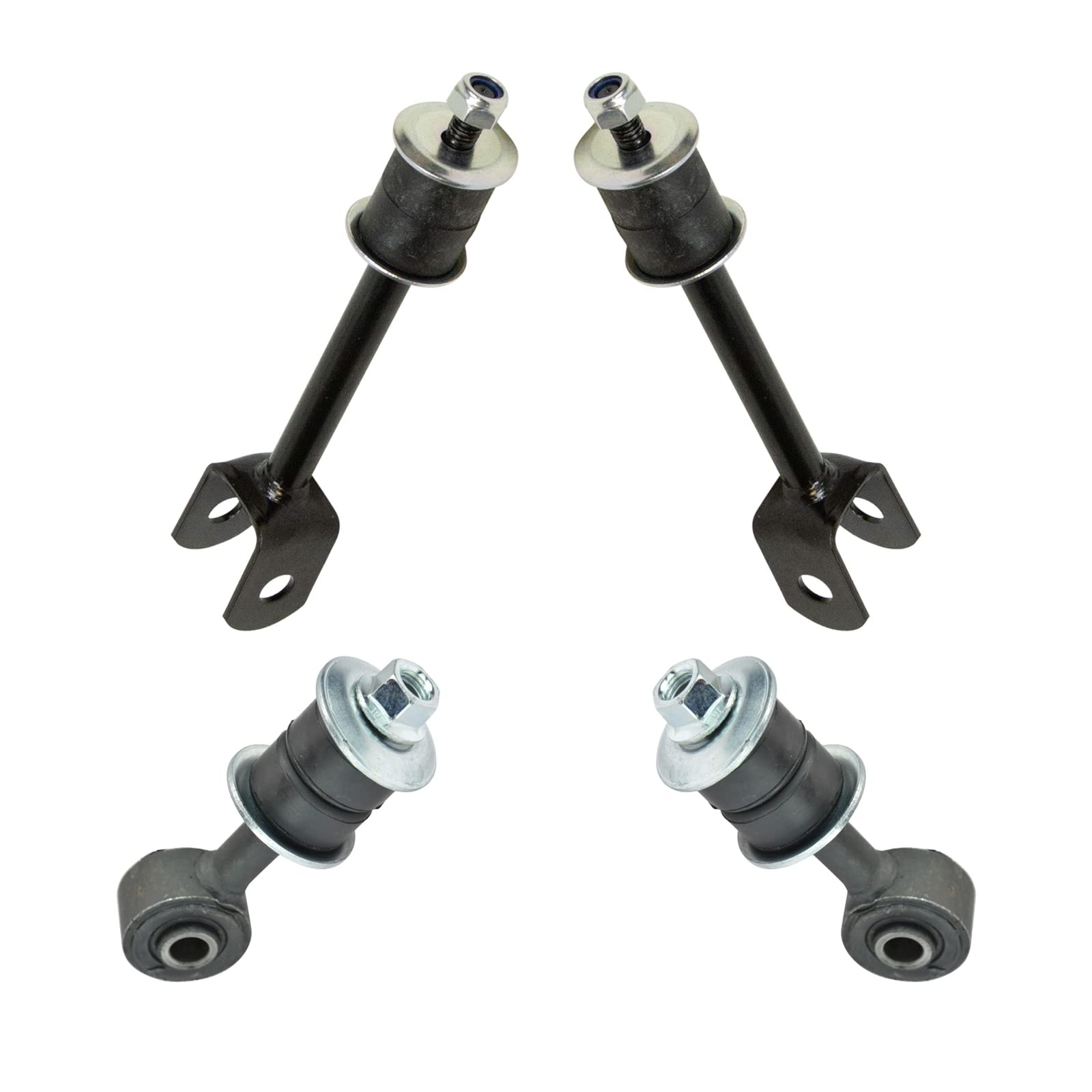TRQ Front Rear Suspension Stabilizer Sway Bar End Link LH RH Set 4pc Compatible with LX470
